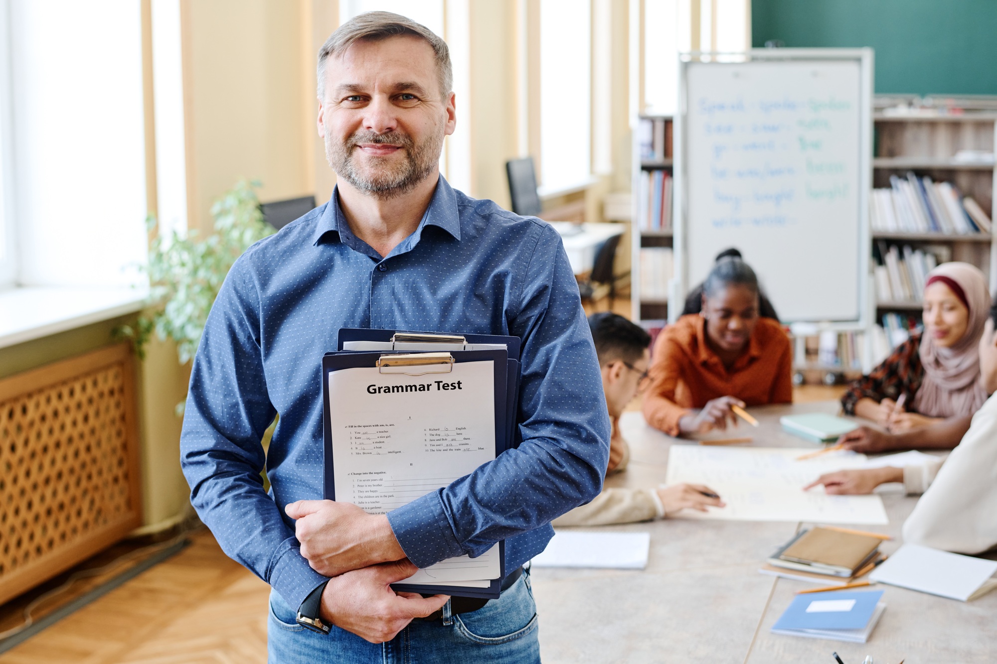 English Language Teacher Portrait