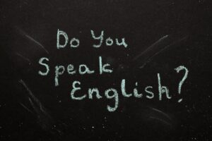 Learning English language, concept of learning language