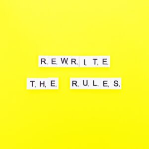 Rewrite the rules.